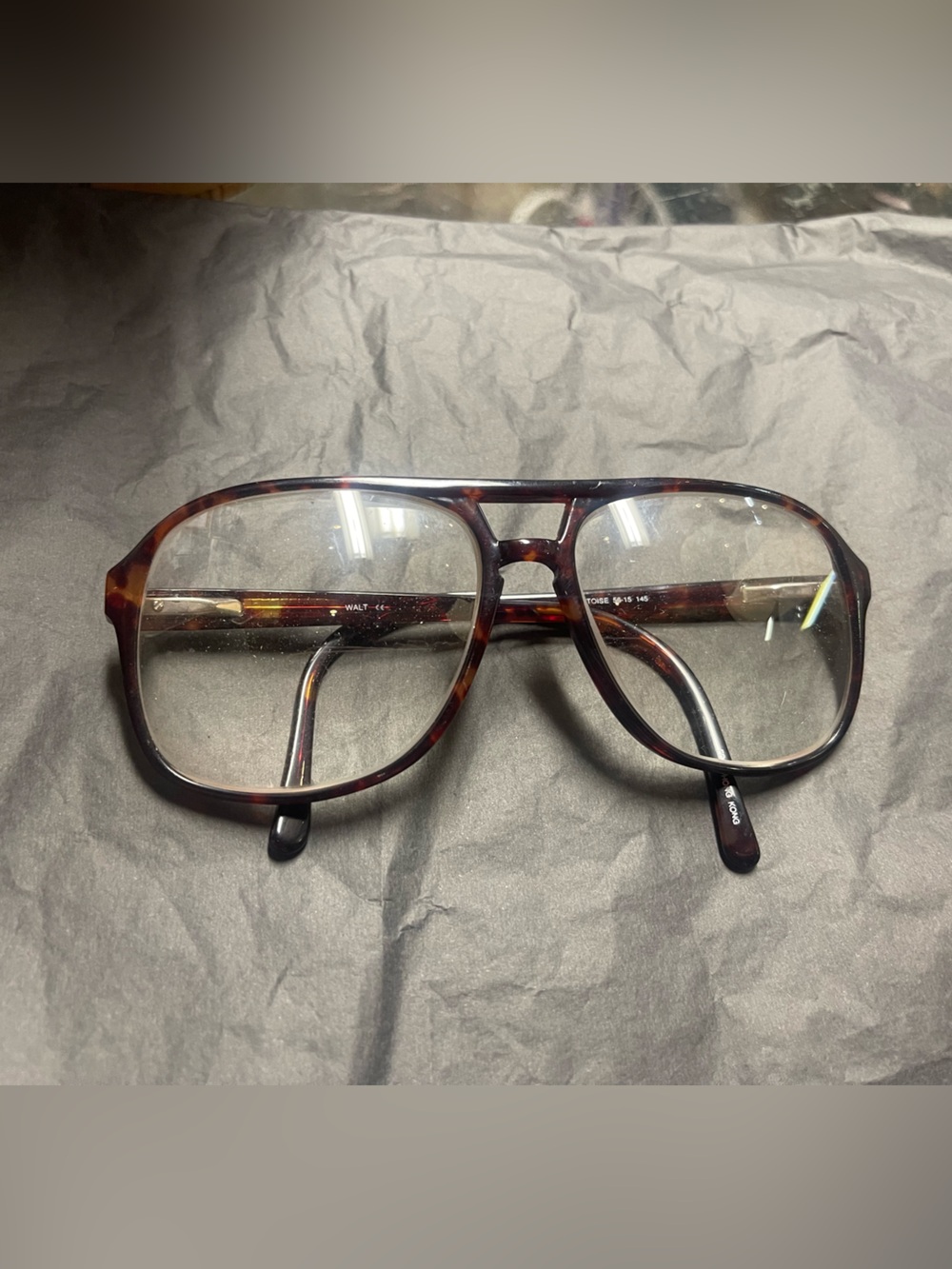 Vintage Tortoiseshell Square Reading Glasses/Frames